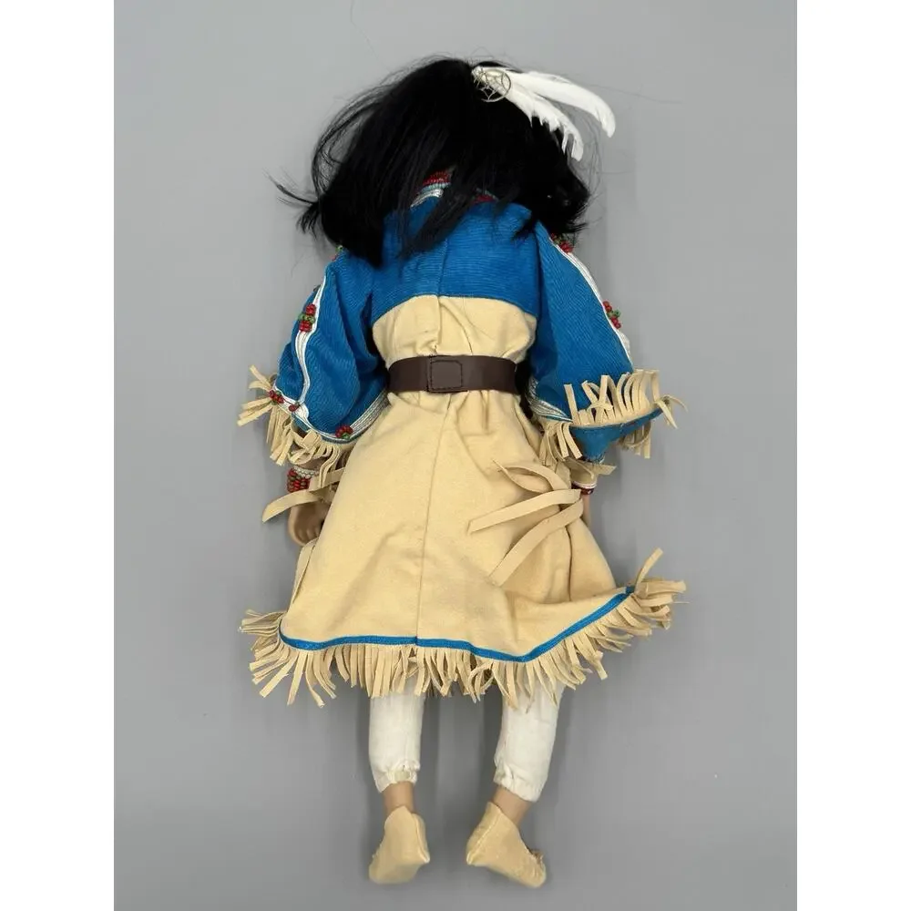 Vintage 1997 Hamilton Collection Doll Falling Star Native American Posable Legs